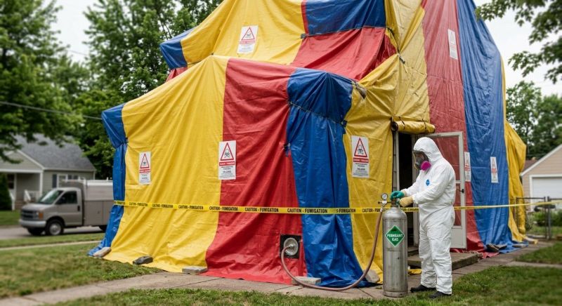 Tent Fumigation in Asheville, NC